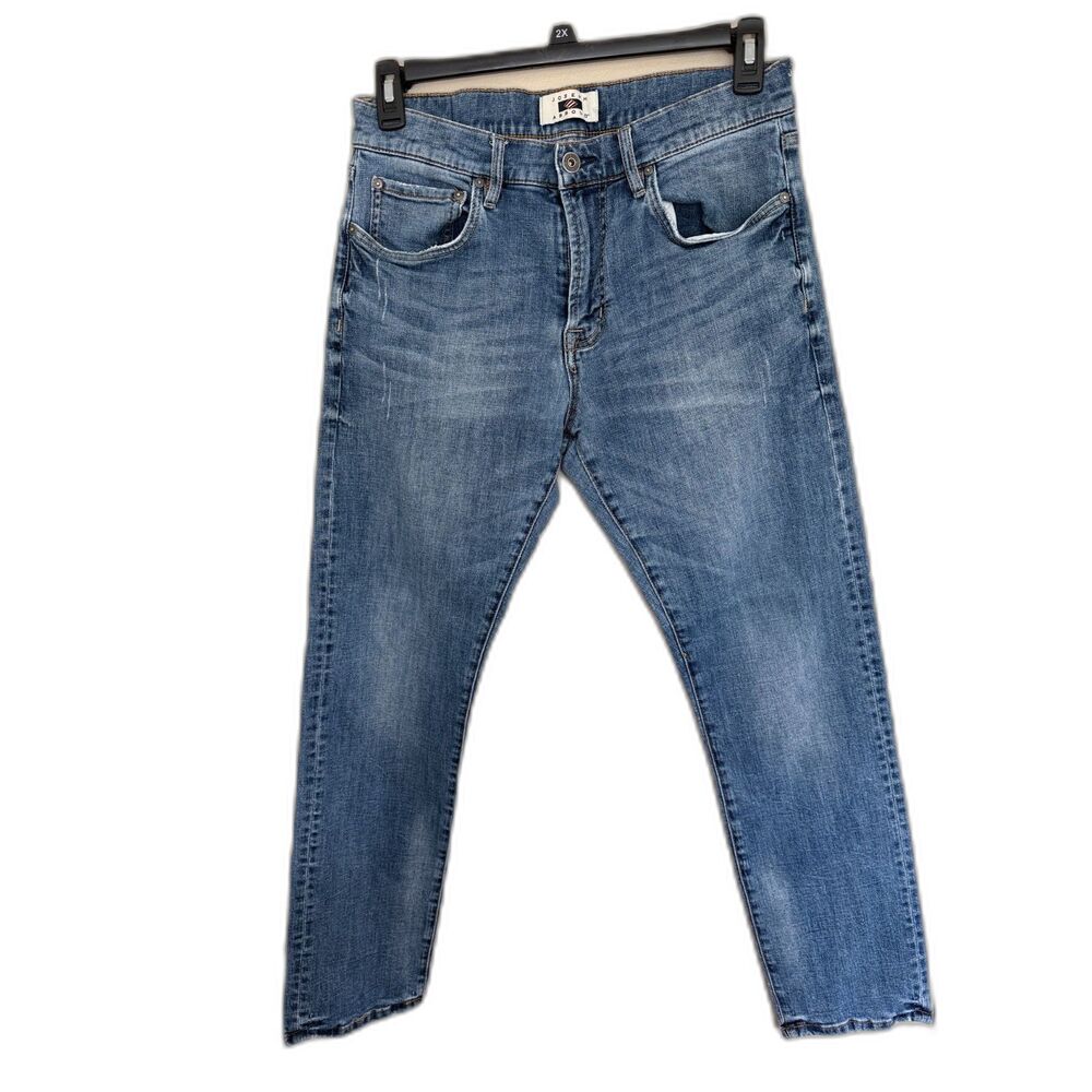 Joseph Abboud Men's Athletic Fit Jeans Medium‎ Wash Blue Denim 32x30